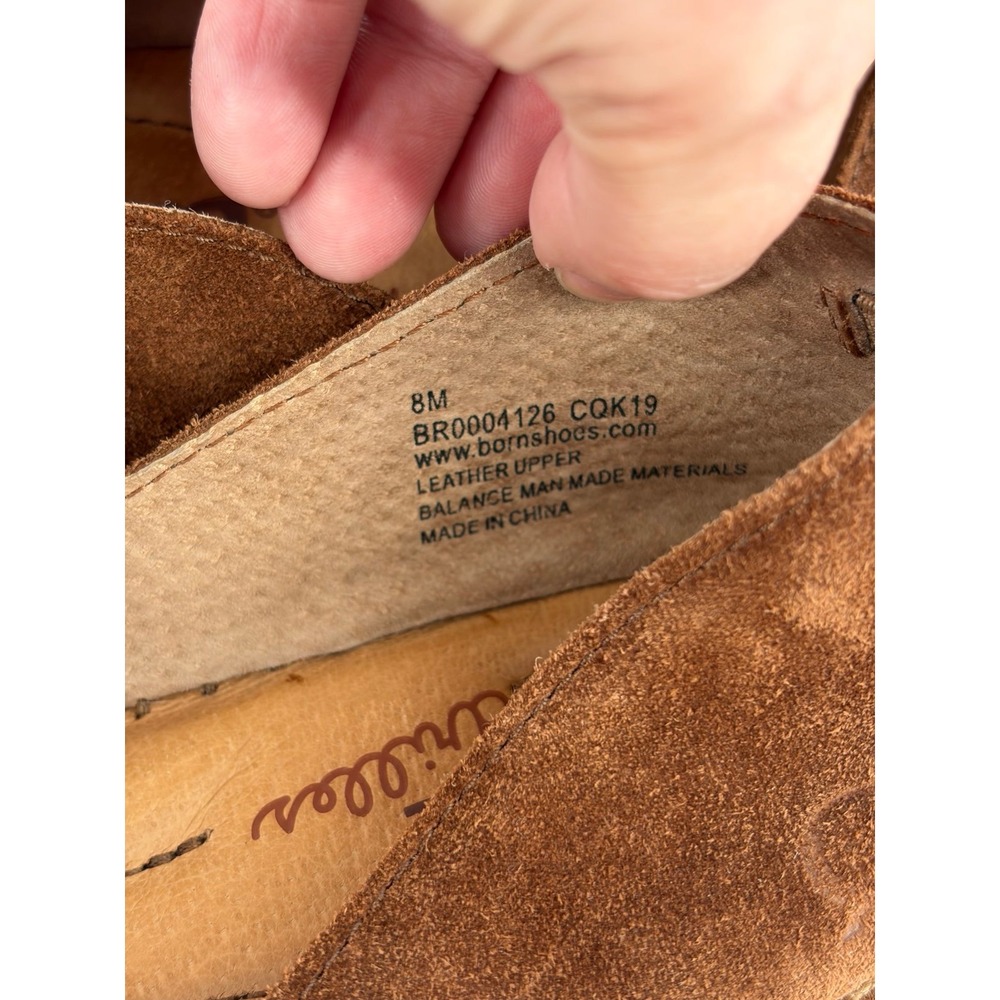 Børn, Brown Suede, Slip-On, Espadrilles, Women's Size 8, NWOT - Picture 6 of 7